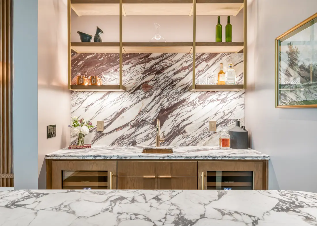 Villanova Drive custom home in Dallas by Shaw Building Group