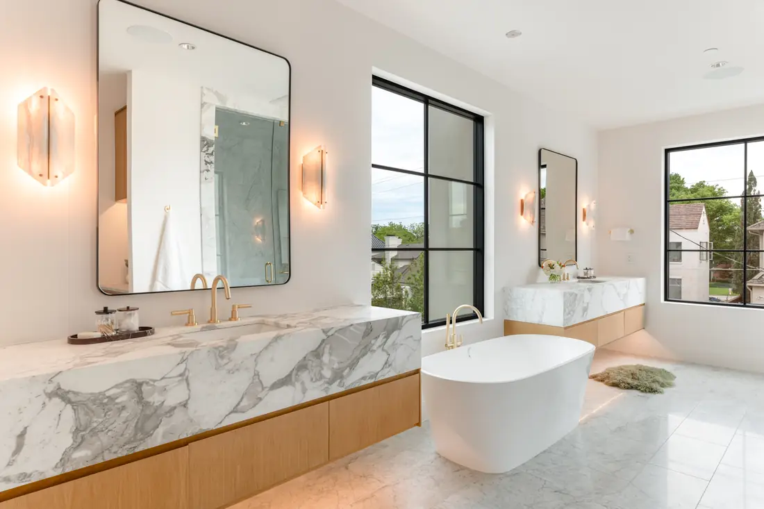 Villanova Drive custom home in Dallas by Shaw Building Group